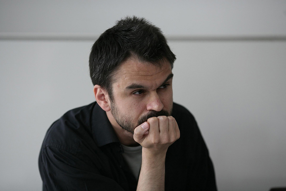 Urbanomic Events: Speculative Realism, Goldsmiths, London, 27 April 2007 - Ray Brassier (photo: Peter Hallward)