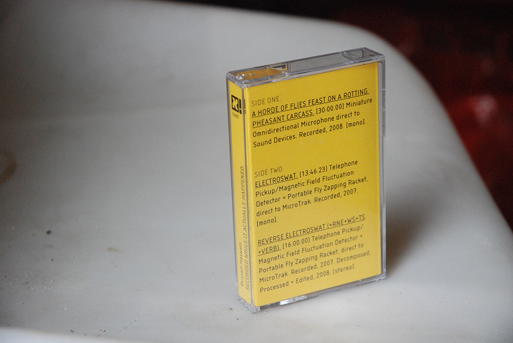 Urbanomic Events: Russell Haswell, Recorded As It Actually Happened, 21 March 2009, Urbanomic Studio, Falmouth