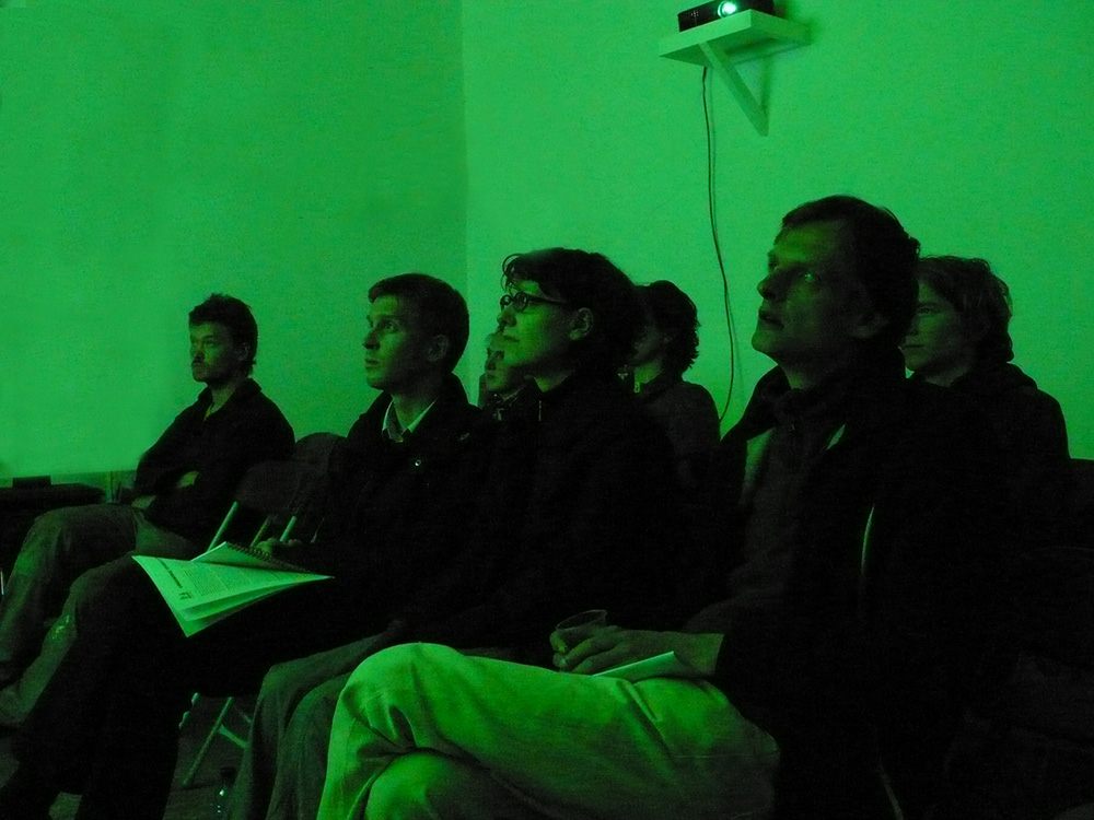 Urbanomic Events: Amanda Beech, Image-Force, 16 May 2009, Urbanomic Studio, Falmouth