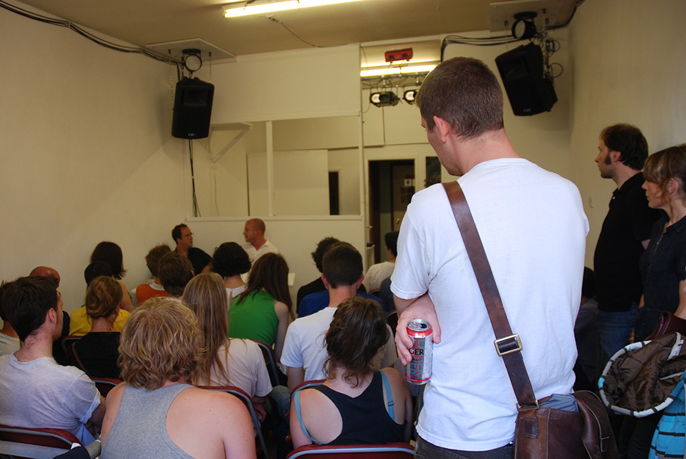 Urbanomic Events: Florian Hecker, Sound Out of Line, 27 June 2009, Urbanomic Studio, Falmouth
