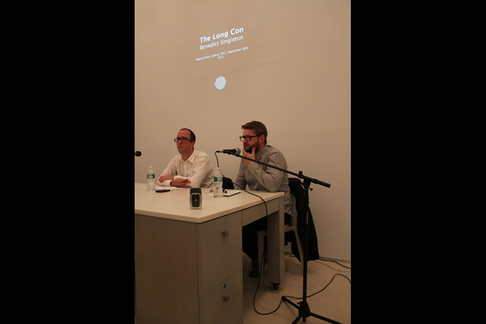 Urbanomic Events: Giuseppe Longo, Benedict Singleton: Perspective, Alienation, Escape, New York, 26 September 2013