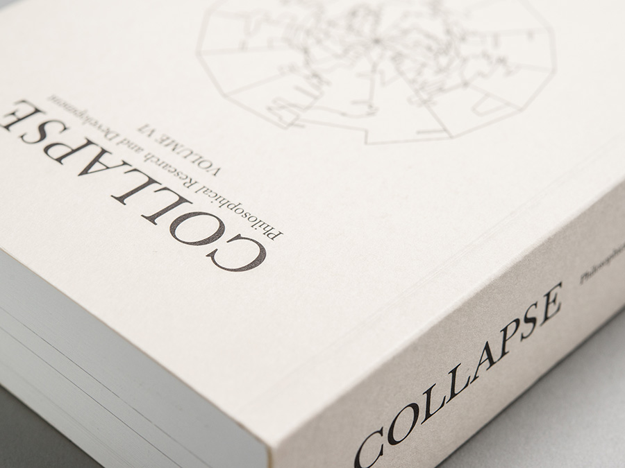 'Collapse 6: Geo/Philosophy', published by Urbanomic (detail)