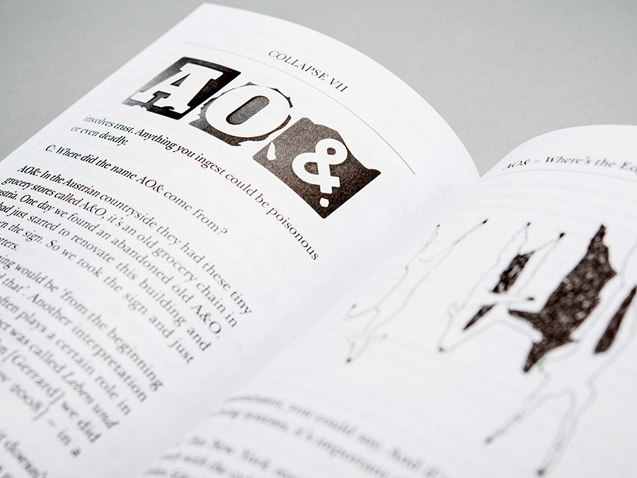'Collapse volume 7: Culinary Materialism', published by Urbanomic (detail)
