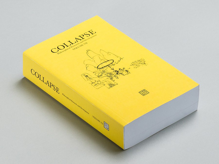 'Collapse 7: Culinary Materialism', published by Urbanomic (reissued edition)