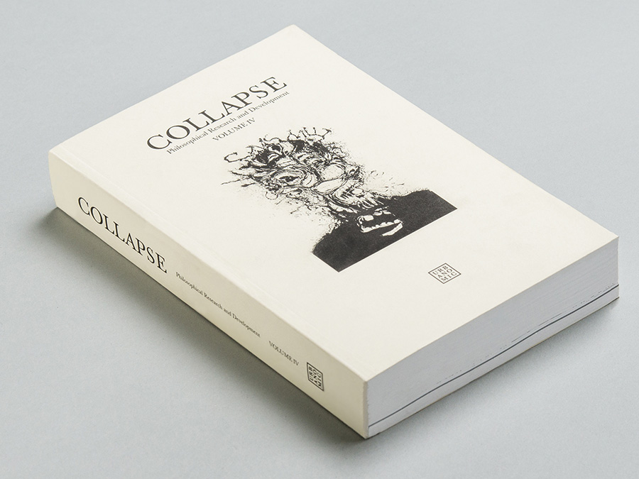'Collapse volume 4: Concept-Horror', published by Urbanomic
