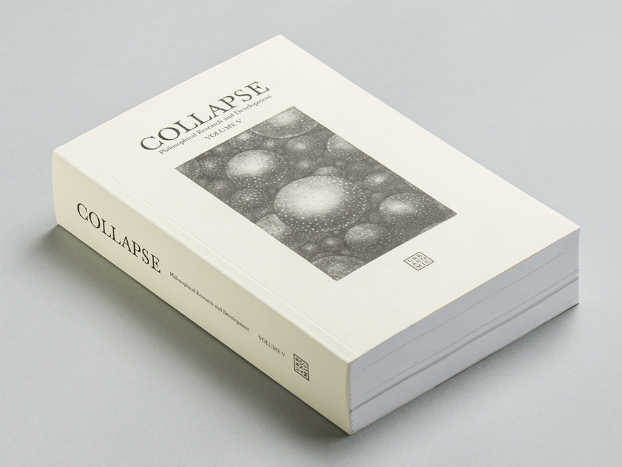'Collapse 5: The Copernican Imperative', published by Urbanomic