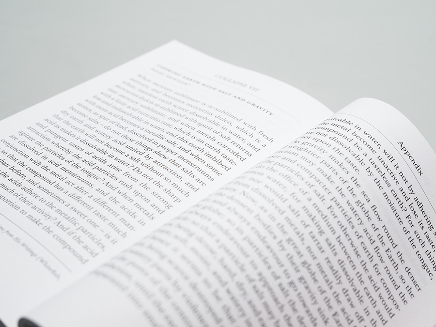 'Collapse volume 7: Culinary Materialism', published by Urbanomic (detail)