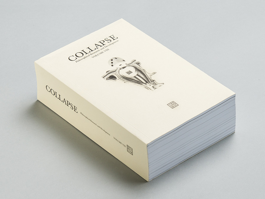'Collapse volume 8: Casino Real', published by Urbanomic