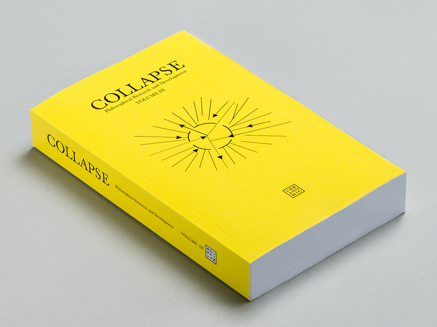 'Collapse 3: Unknown Deleuze', published by Urbanomic (reissued edition)