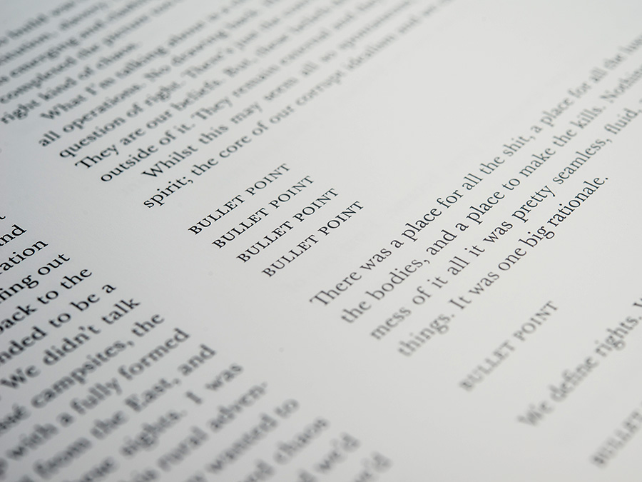 Amanda Beech, 'Final Machine', published by Urbanomic (detail)