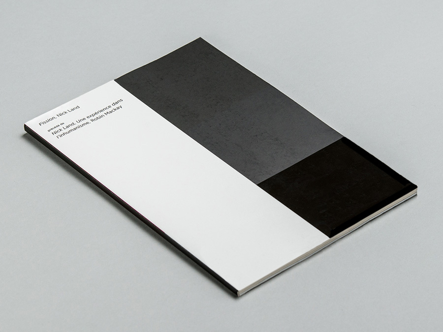 Nick Land, 'Fission', published by Urbanomic, Fforde, and Wallriss