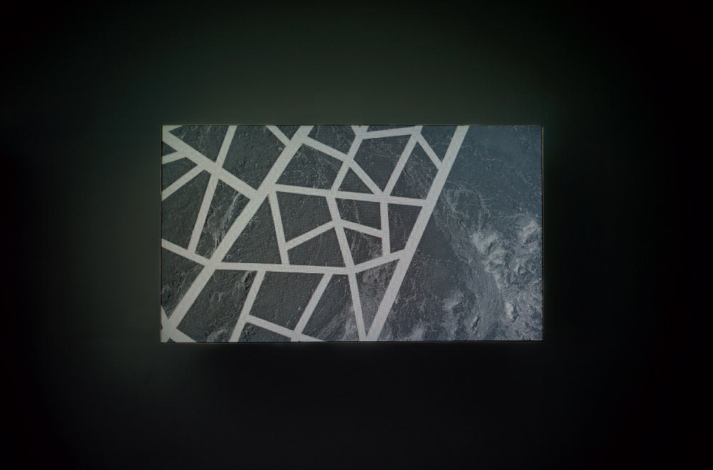 Art Card by John Gerrard for Urbanomic's 'Simulation, Exercise, Operations' (4 of 5)
