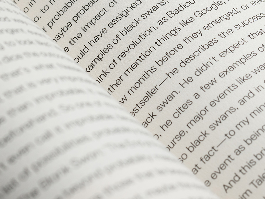 'The Medium of Contingency', published by Urbanomic (detail)