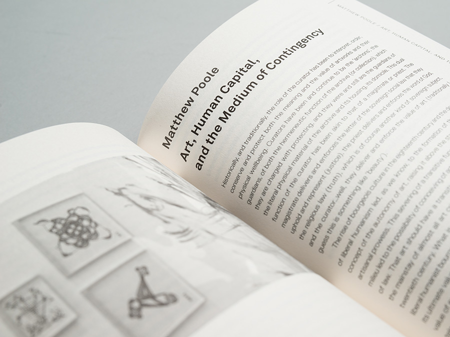 'The Medium of Contingency', published by Urbanomic (detail)