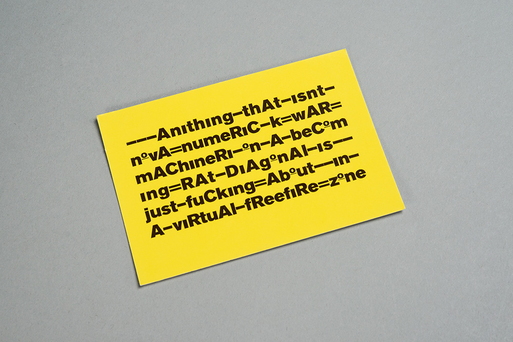 Urbanomic: Fanged Noumena Card