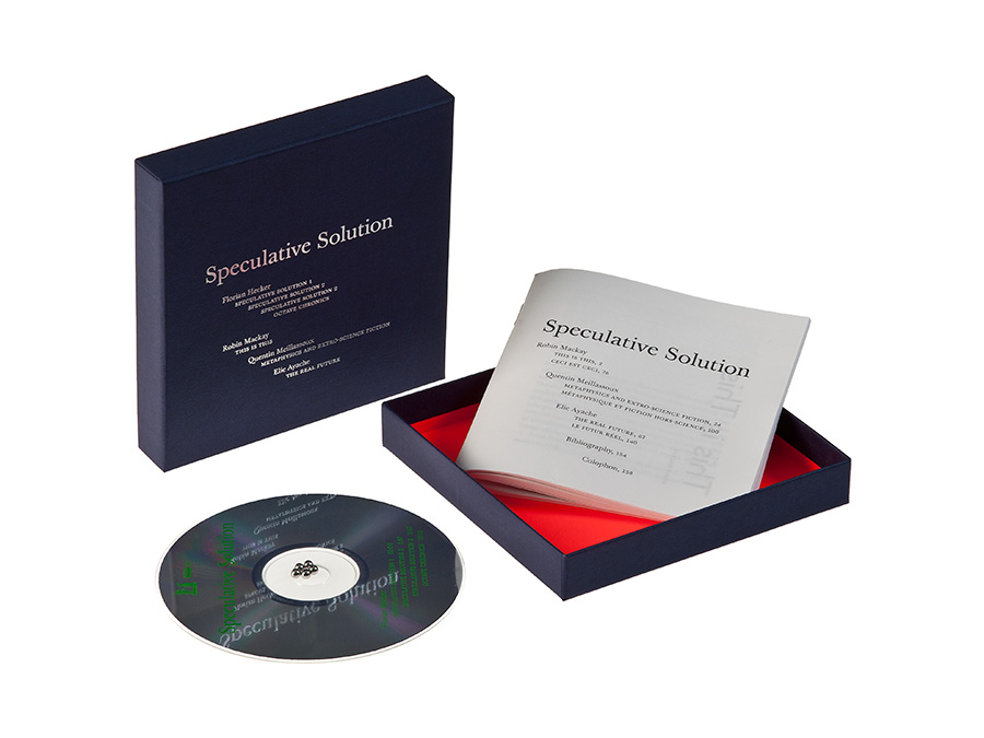 Florian Hecker, 'Speculative Solution', CD Box by Editions Mego with Urbanomic