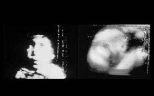 Aldo Tambellini, still from Black TV (1968)