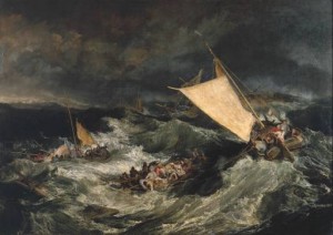 Turner, ‘A Shipwreck’ (1806–7)